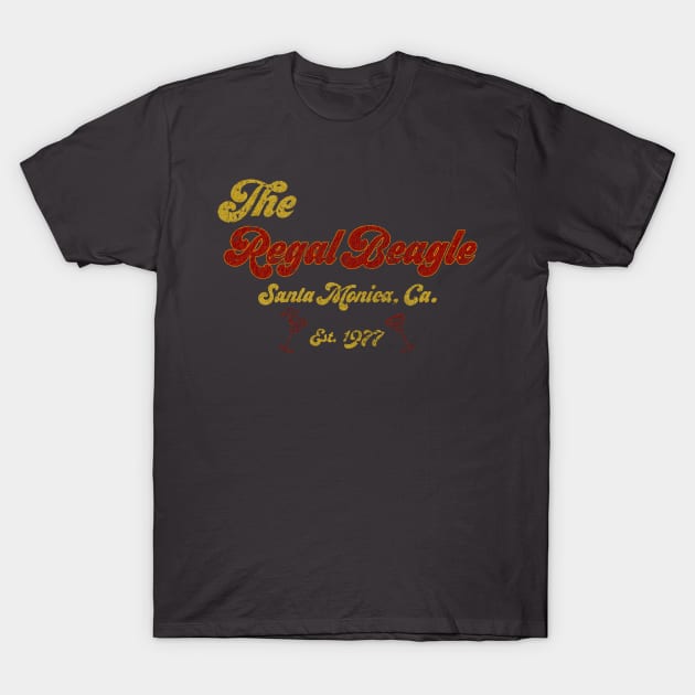 The regal beagle cocktail 1977 T-Shirt by onunique